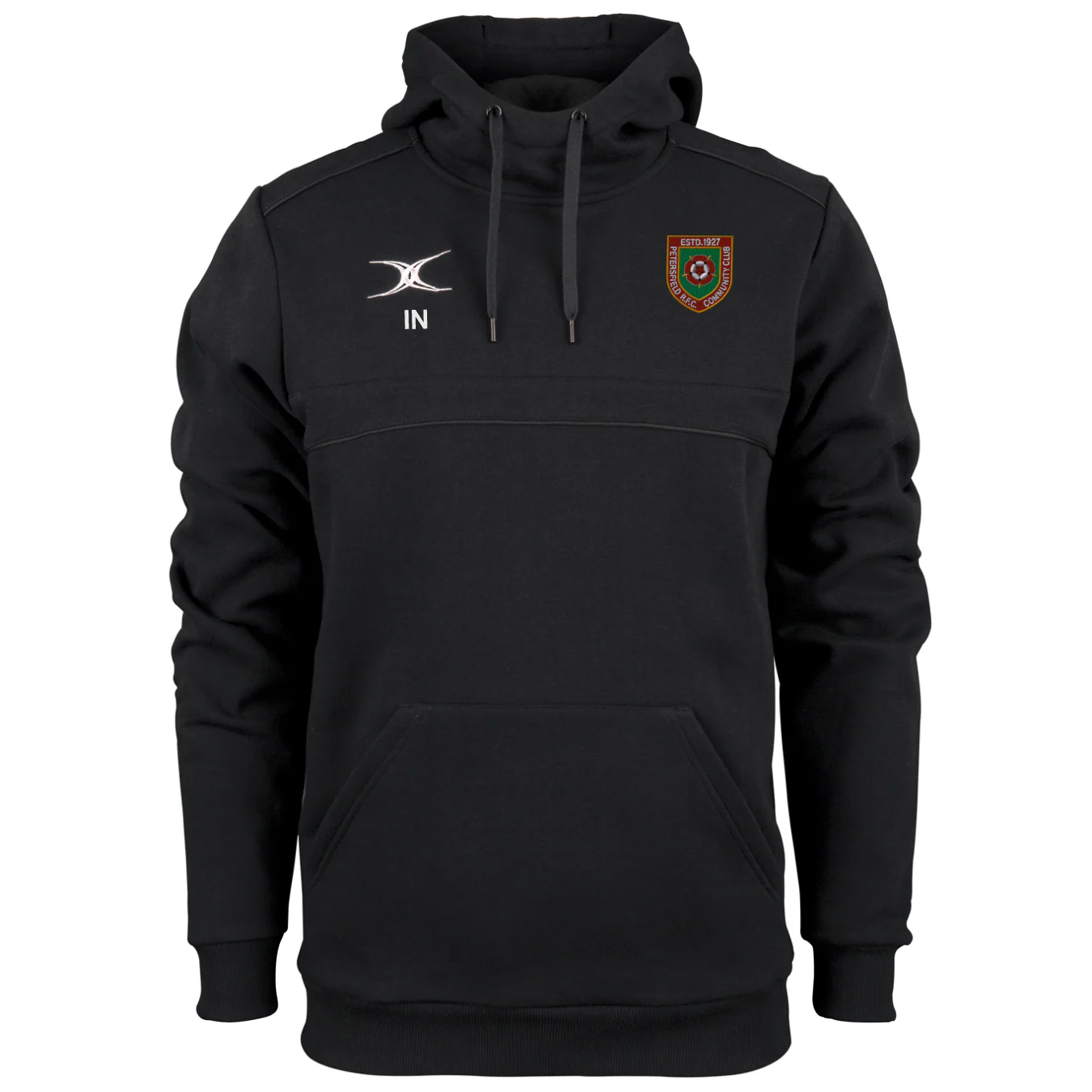 Petersfield RFC Senior's Black Photon Mens Hoodie