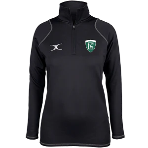 Reading RFC Adult's Black Quest 1/4 Zip Fleece - Ladies