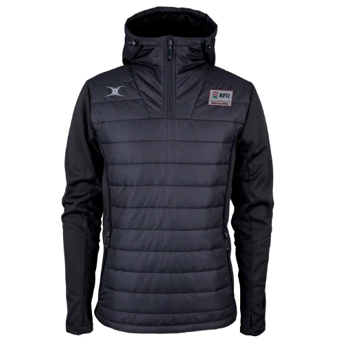 RFU Referees Union Senior's Black Pro Active Quater Zip Jacket