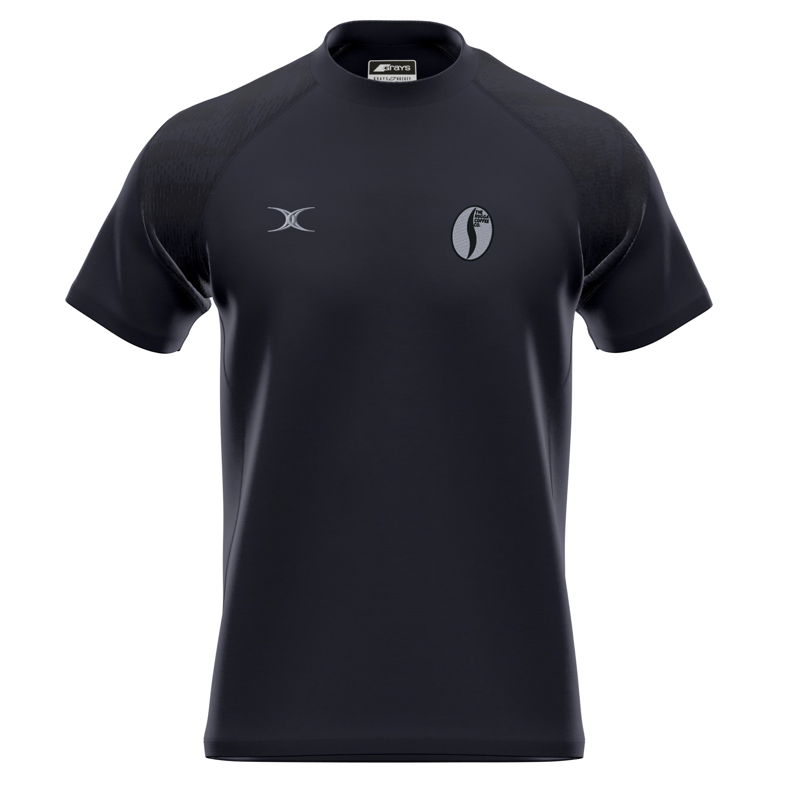 Rugga Coffee Senior's Black GTS S/S Shirt