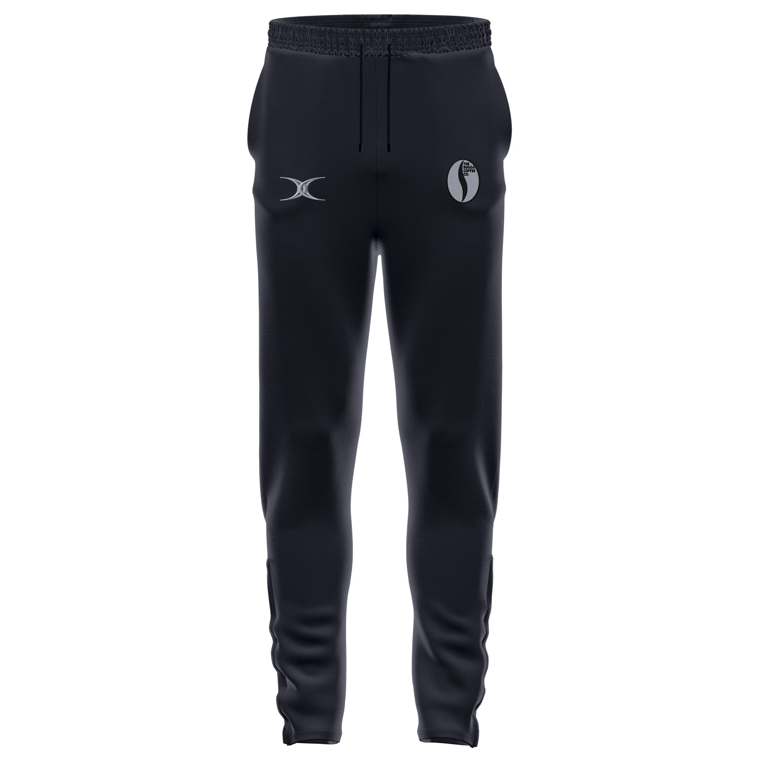 Rugga Coffee Senior's Black GTS Training Trousers
