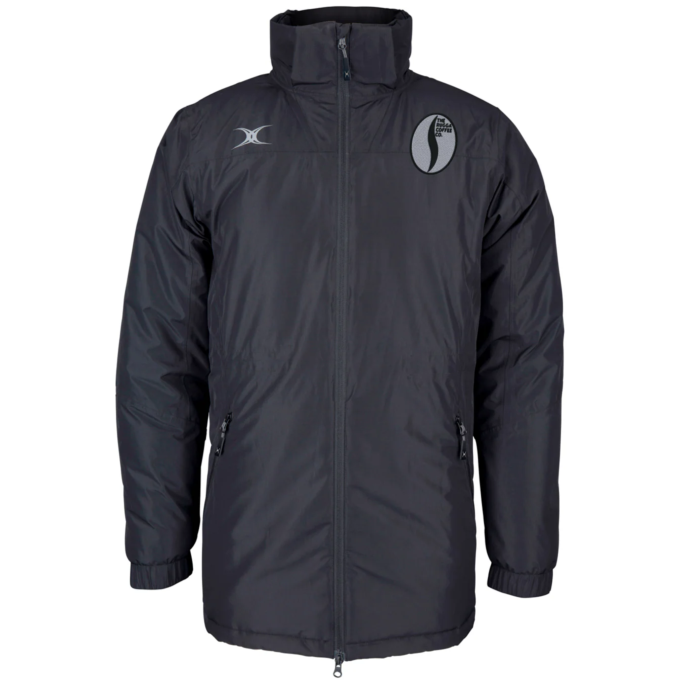 Rugga Coffee Senior's Black Pro All-Weather Jacket - Image 2