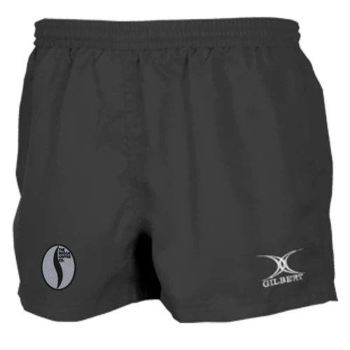 Rugga Coffee Senior's Black Saracen V3 Match Shorts