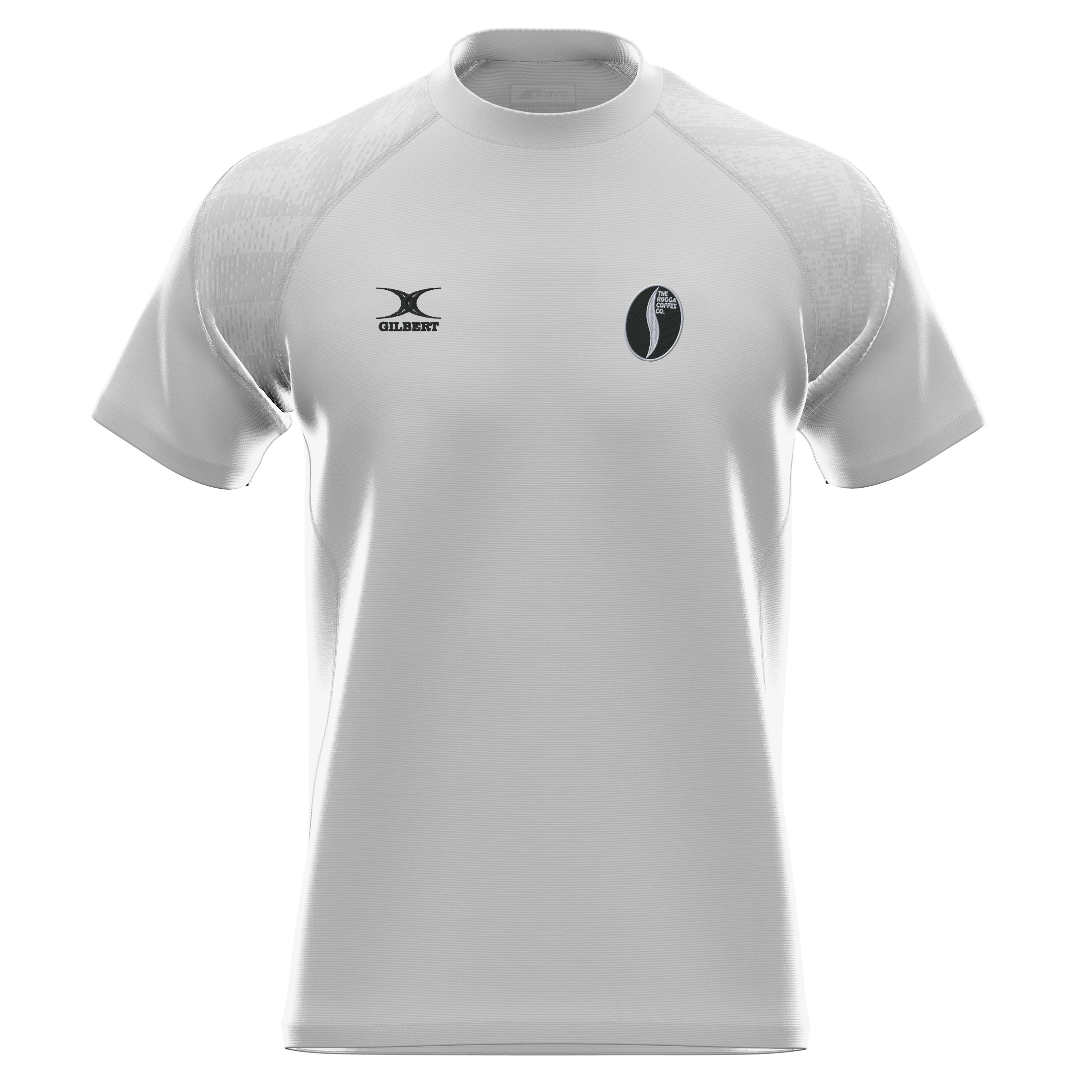Rugga Coffee Senior's White GTS S/S Shirt