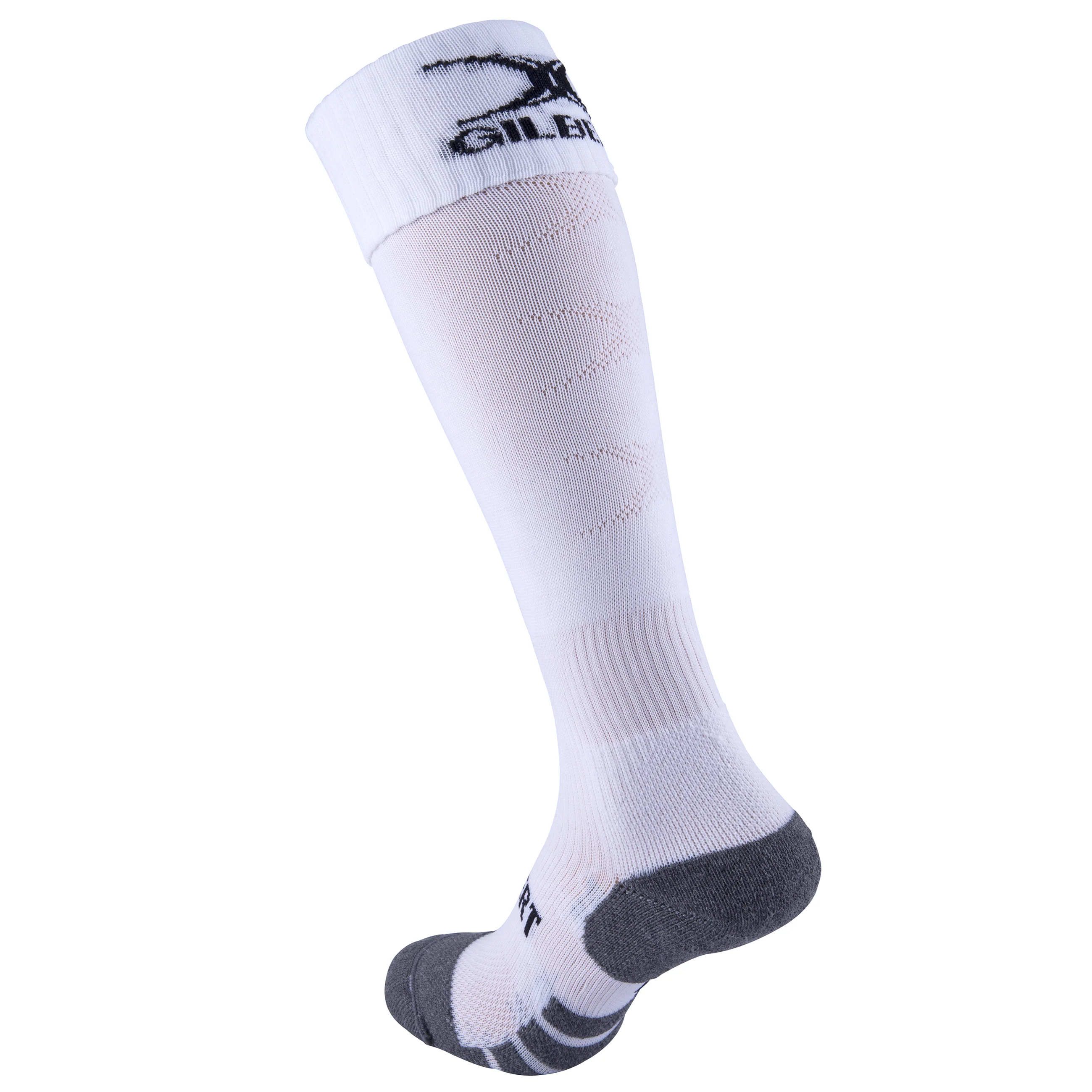 Rugga Coffee Senior's White Pro Match Socks