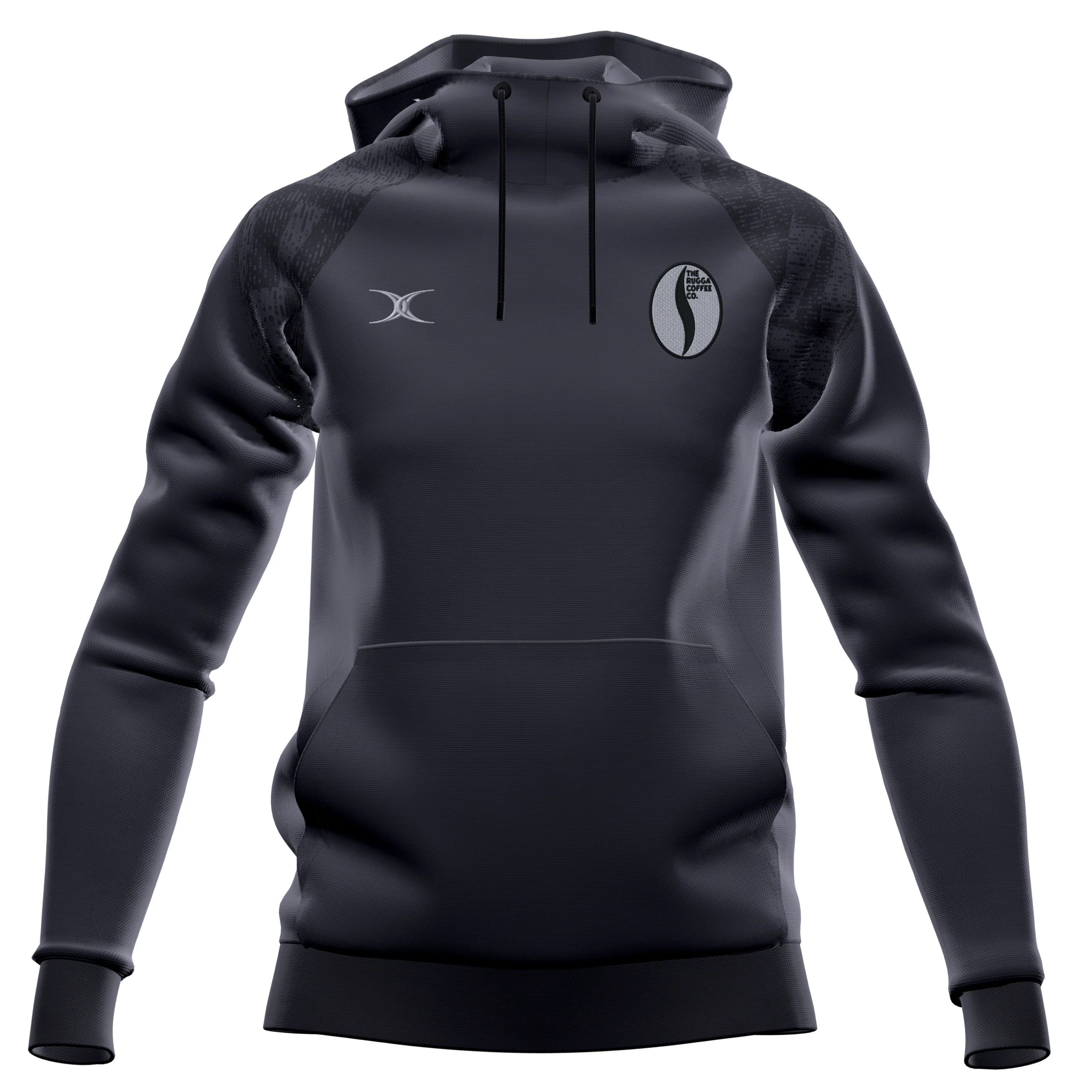 Rugga Coffee Women's Black GTS Hoodie