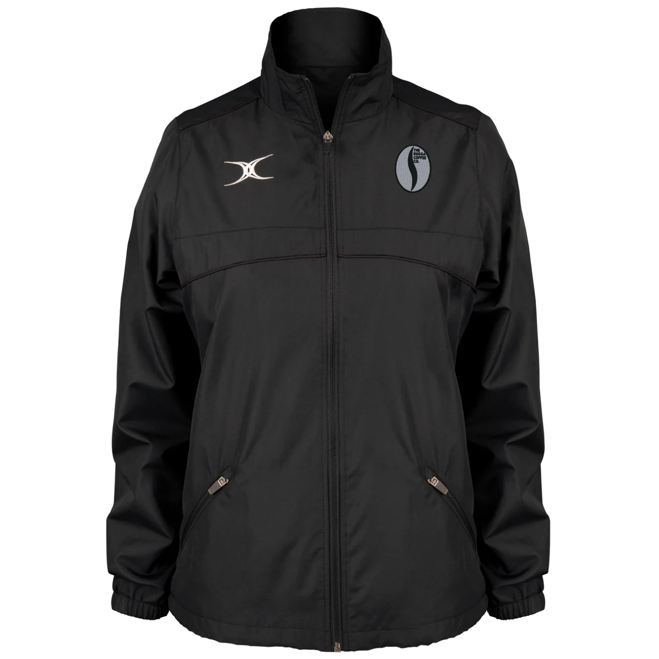 Rugga Coffee Women's Black Photon Ladies Full Zip Jacket