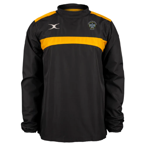 Rydal Penrhos RFC Senior's Black / Gold Photon Mens Warm Up Jacket