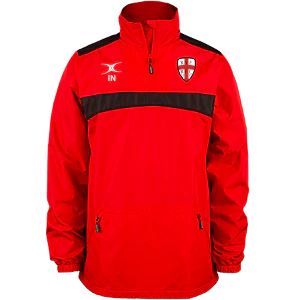 Rye Rugby Club Adult's Red / Black Photon 1/4 Zip Jacket