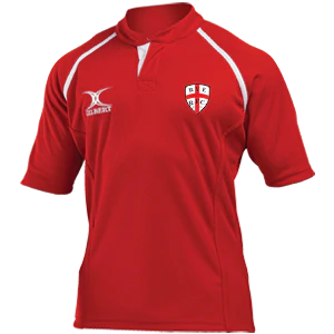 Rye Rugby Club Adult's Red Xact II Monochrome Shirt
