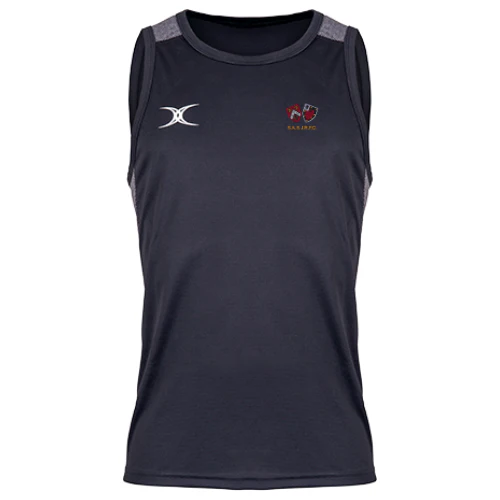 Saints Rugby Adult's Black Pro Vest