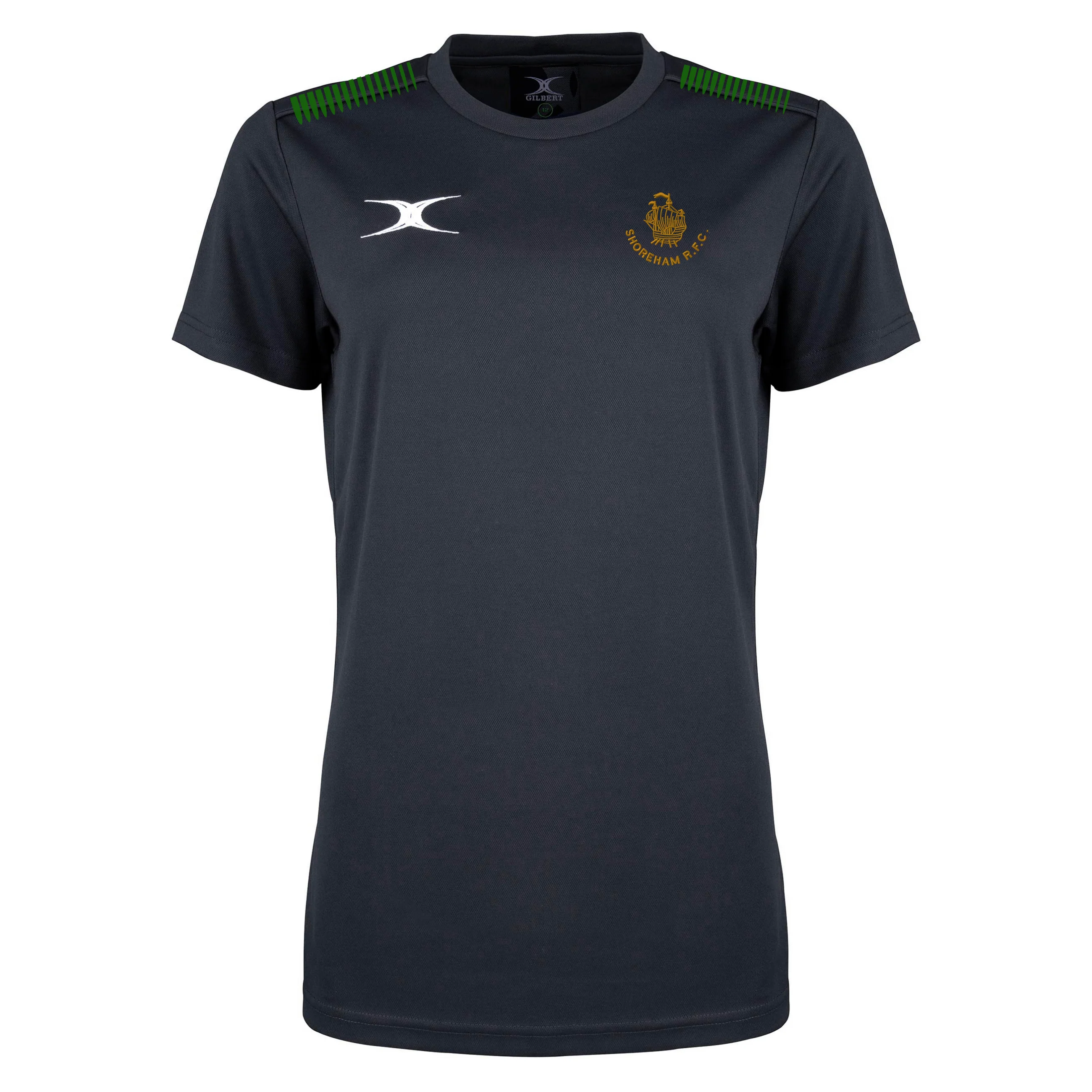 Shoreham RFC Senior's Black Photon II S/S Tee Shirt