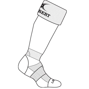 Sidcup RFC Child's White Kryten II Socks