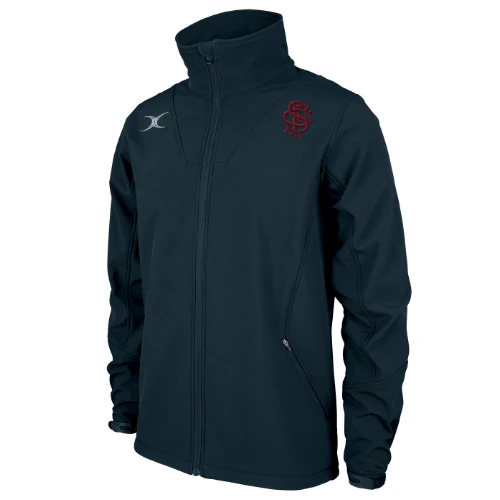Sidcup RFC Men's Dark Navy Pro Soft Shell Full Zip Jacket