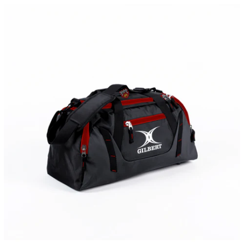 Skipton RFC Adult's Black / Red Club V4 Players Holdall-Senior