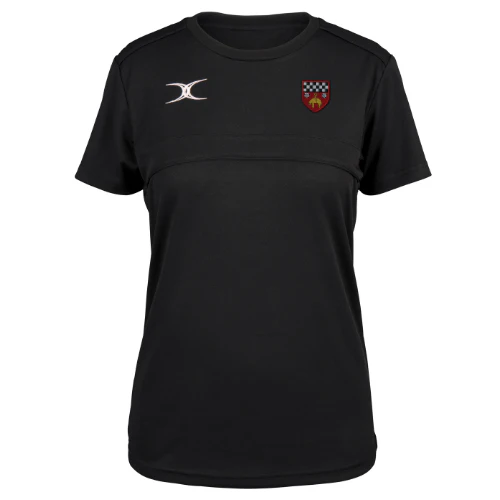 Skipton RFC Black Photon II Short Sleeve T-Shirt Womens