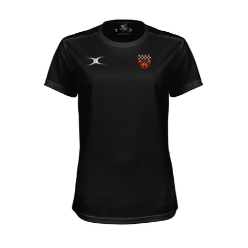 Skipton RFC Black Photon II Short Sleeve T-Shirt Womens - Image 2