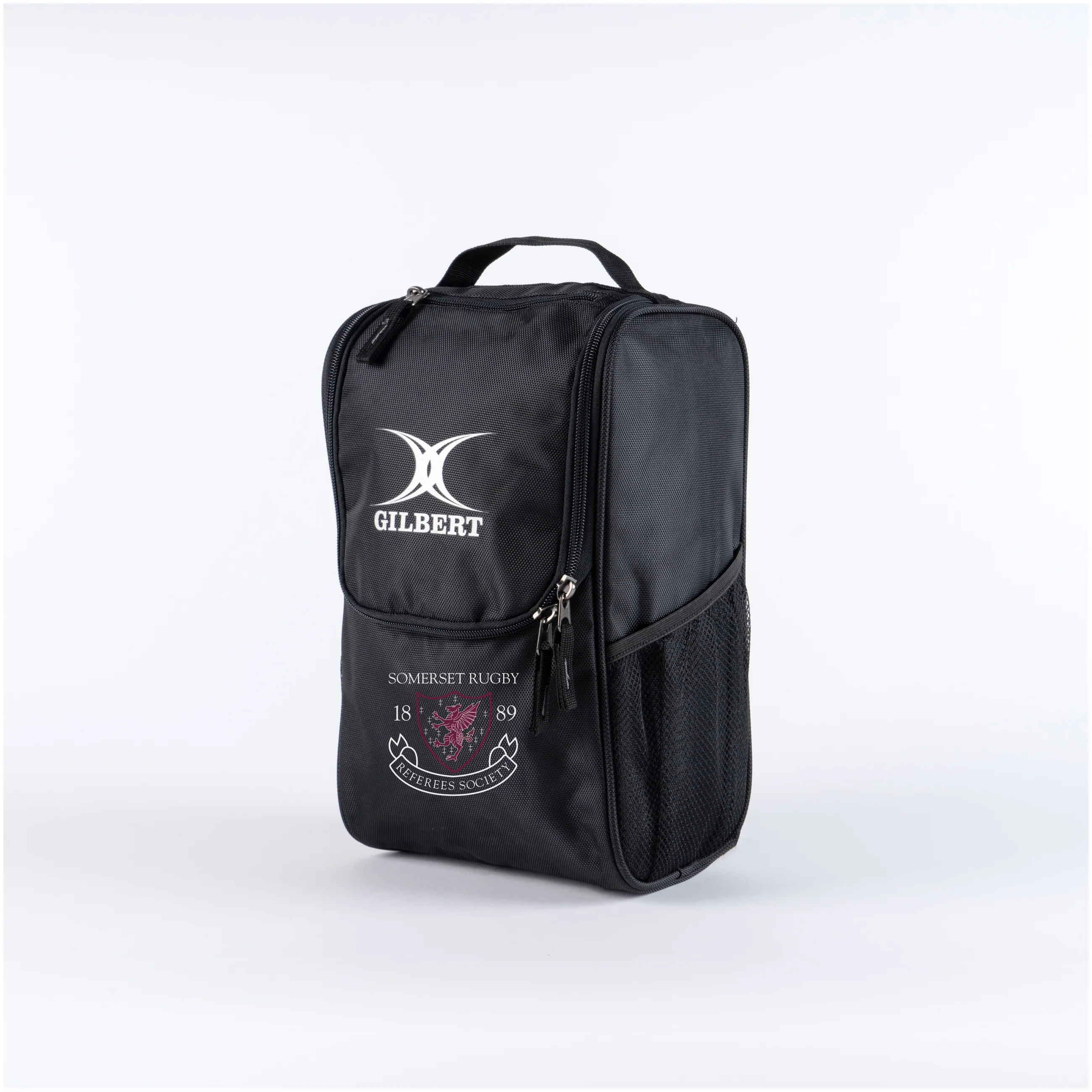Somerset Rugby Referees Society Senior's Black / Black Club V4 Bootbag