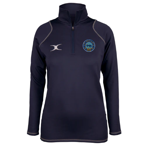 St Neots RFC Women's Dark Navy Quest Ladies 1/4 Zip Fleece