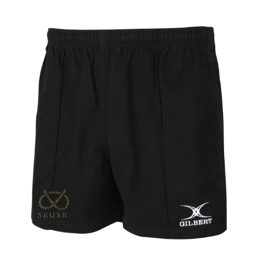 Staffordshire Rugby Union Society of Referees Adult's Black Kiwi Pro Shorts (POCKETS)
