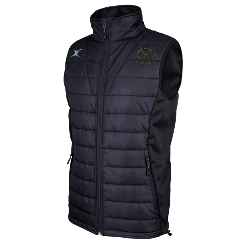 Staffordshire Rugby Union Society of Referees Men's Black Pro Body Warmer