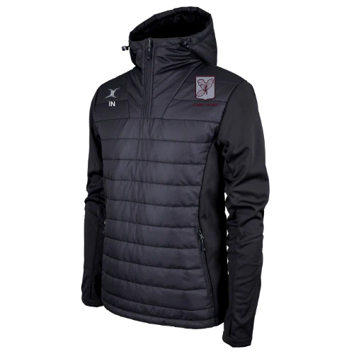 Surrey Rugby Adult's Black Pro Active Quater Zip Jacket