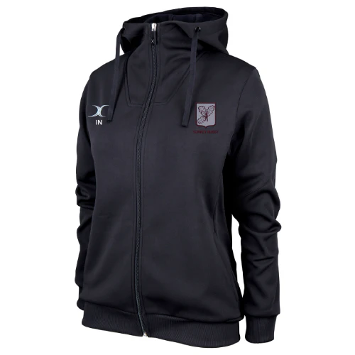 Surrey Rugby Adult's Black Pro Ladies Hoody - Image 2