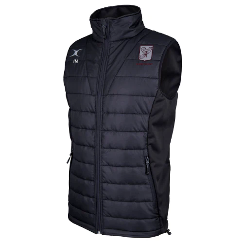 Surrey Rugby Adult's Black Pro Mens Body Warmer