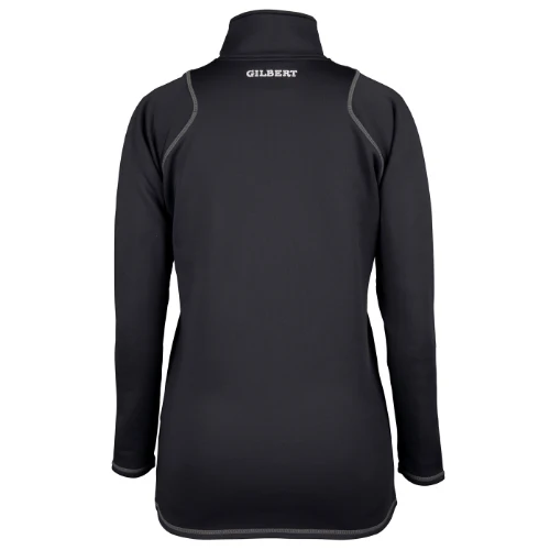 Surrey Rugby Adult's Black Quest Ladies 1/4 Zip Fleece - Image 2
