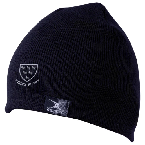 Sussex RFU 's Navy Beanie Hat