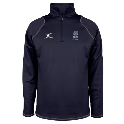Sussex Rugby Referees Adult's Dark Navy Quest Mens 1/4 Zip Fleece