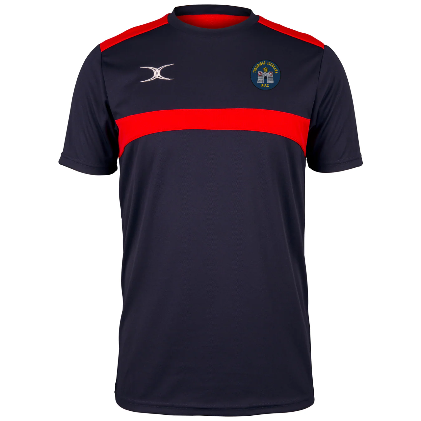 Tonbridge Juddians RFC Senior's Dark Navy / Red Photon Mens Tee