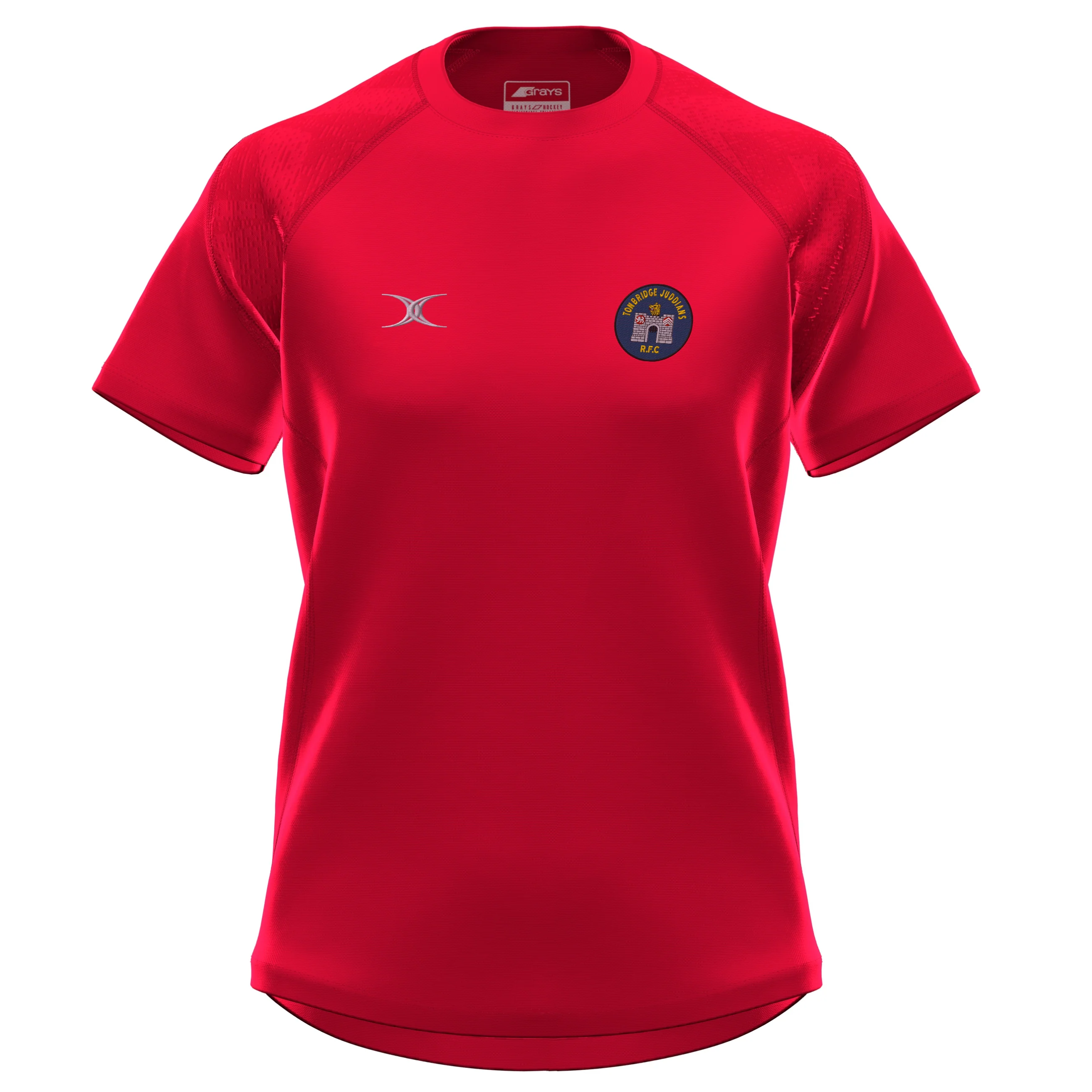 Tonbridge Juddians RFC Women's Red GTS S/S Shirt UB
