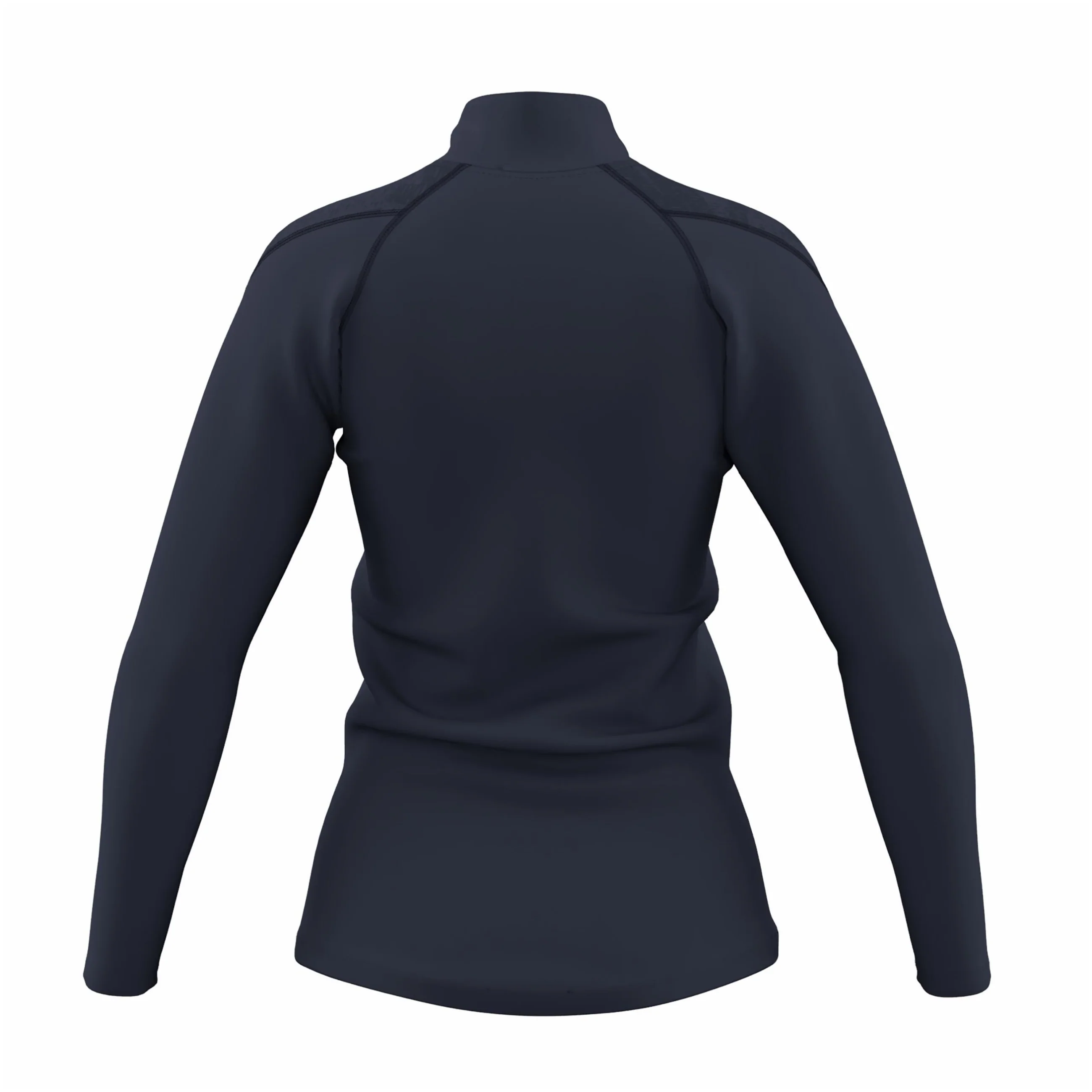 Walderslade & Greenacre Women's Dark Navy GTS 1/4 Zip Fleece - Image 2