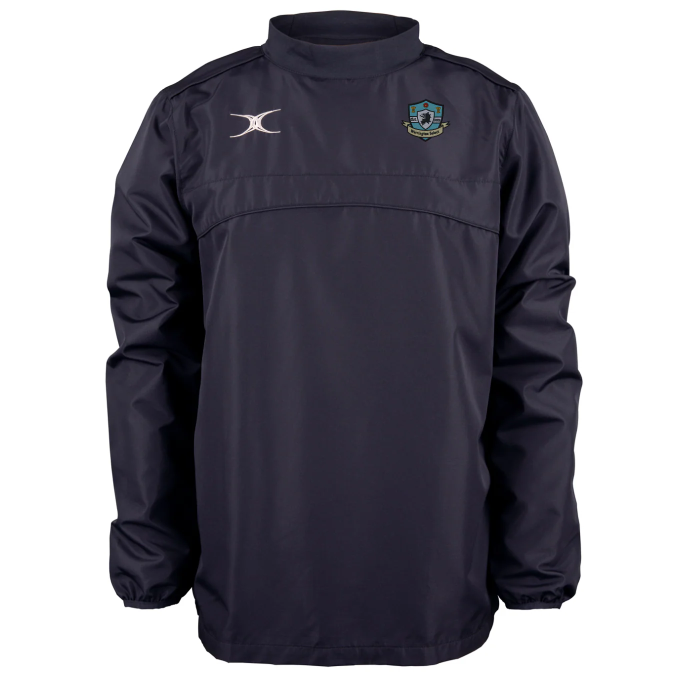 Warrington Select RFC Senior's Dark Navy Photon Mens Warm Up Jacket - No Initials