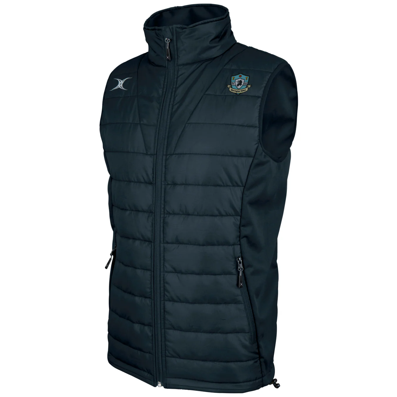 Warrington Select RFC Senior's Dark Navy Pro Mens Body Warmer - No Initials