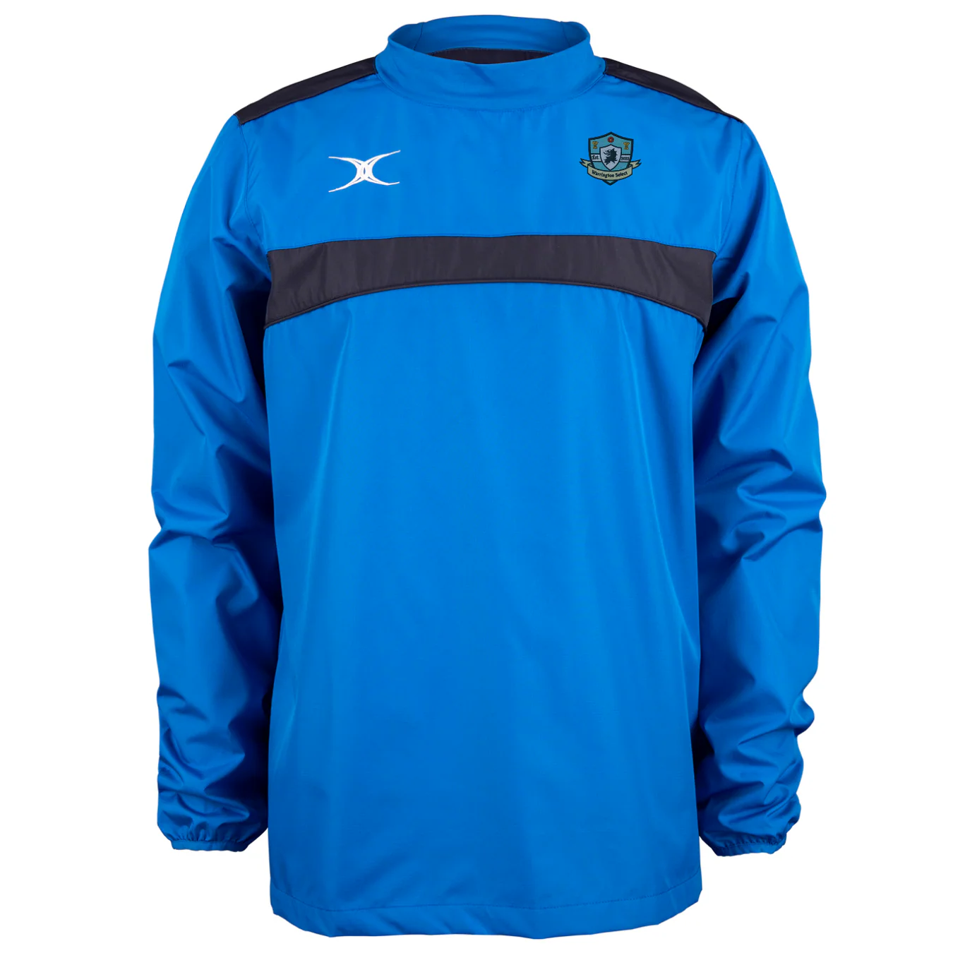 Warrington Select RFC Senior's Royal / Dark Navy Photon Mens Warm Up Jacket - No Initials