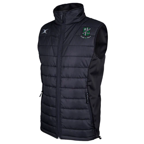 Wharfedale RUFC Adult's Black Pro Mens Body Warmer