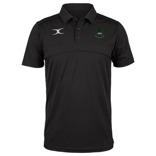 Whitby RFC Senior's Black Photon II S/S Polo Shirt