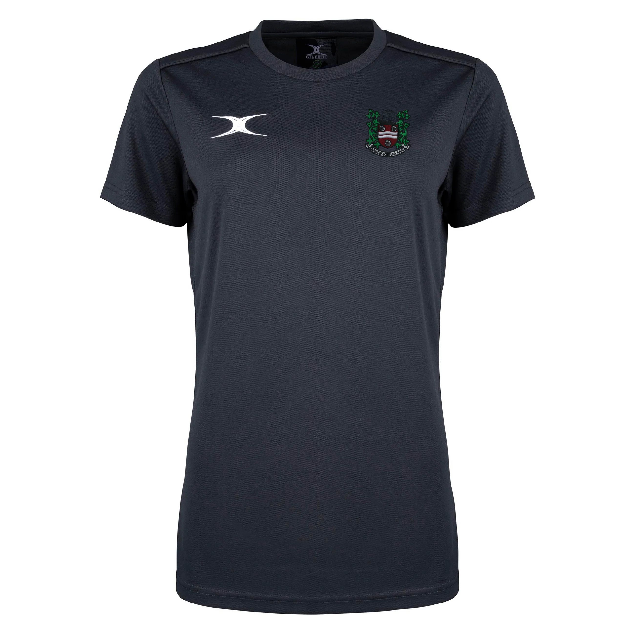 Whitby RFC Senior's Black Photon II S/S Tee Shirt