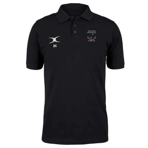 Whitley Bay Rockcliff RFC Juniors Black Quest Polo