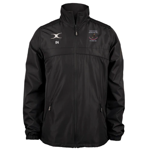 Whitley Bay Rockcliff RFC Seniors Black Photon Full Zip Jacket