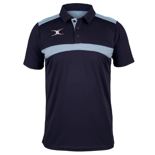 Woodbridge RUFC Adult's Dark Navy / Sky Photon Mens Polo