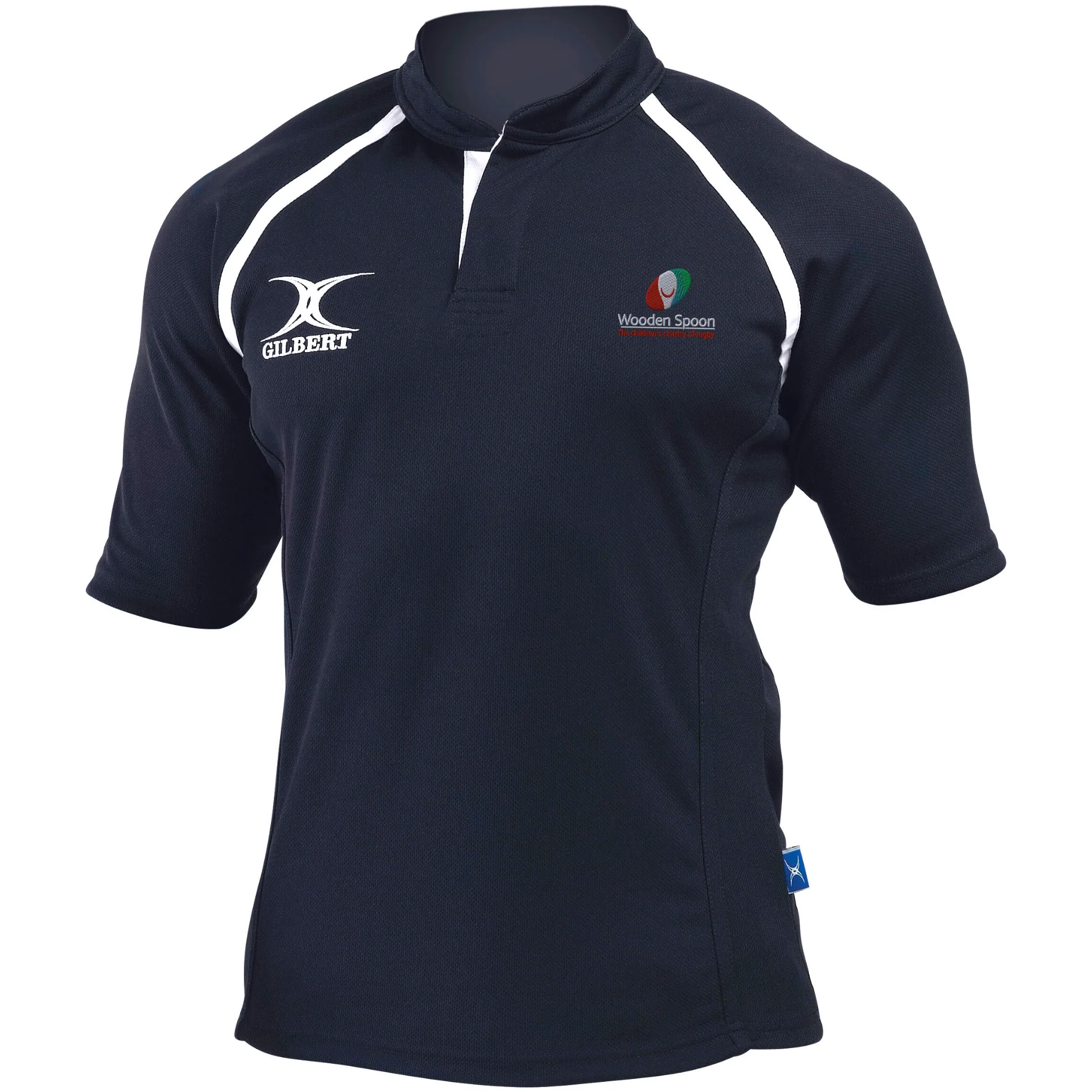 Wooden Spoon Junior's Dark Navy Xact II Monochrome Shirt