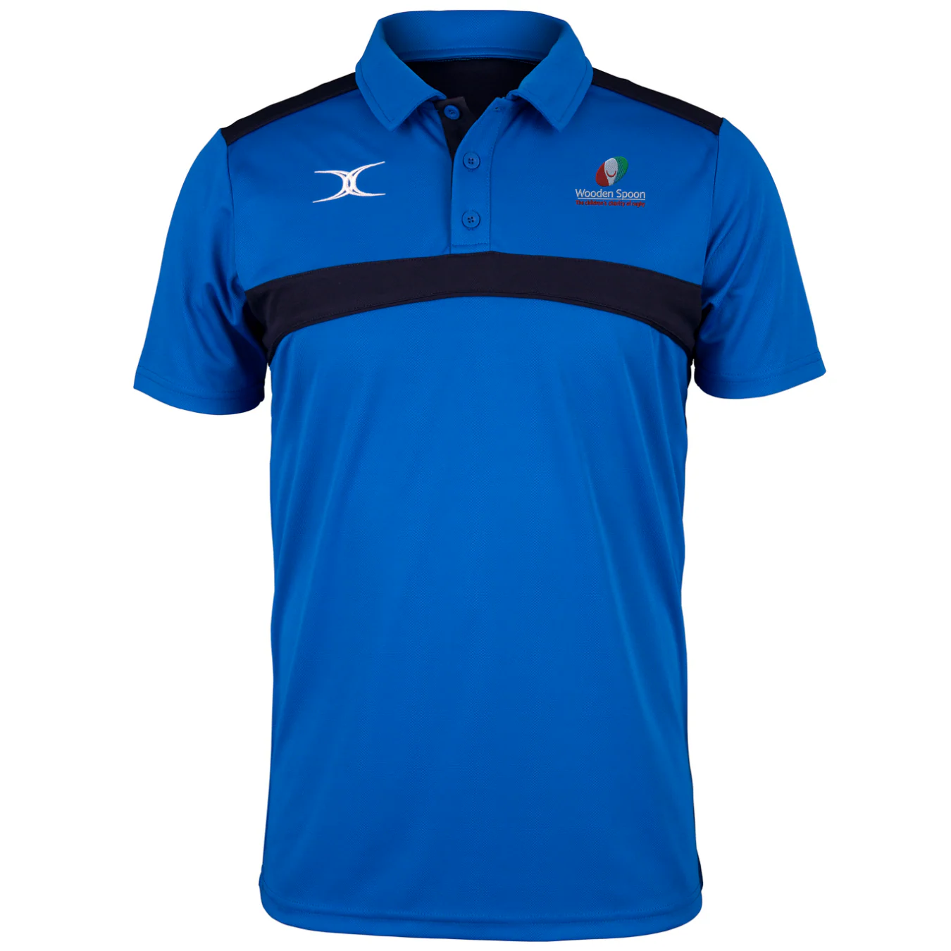 Wooden Spoon Junior's Royal / Dark Navy Photon Mens Polo