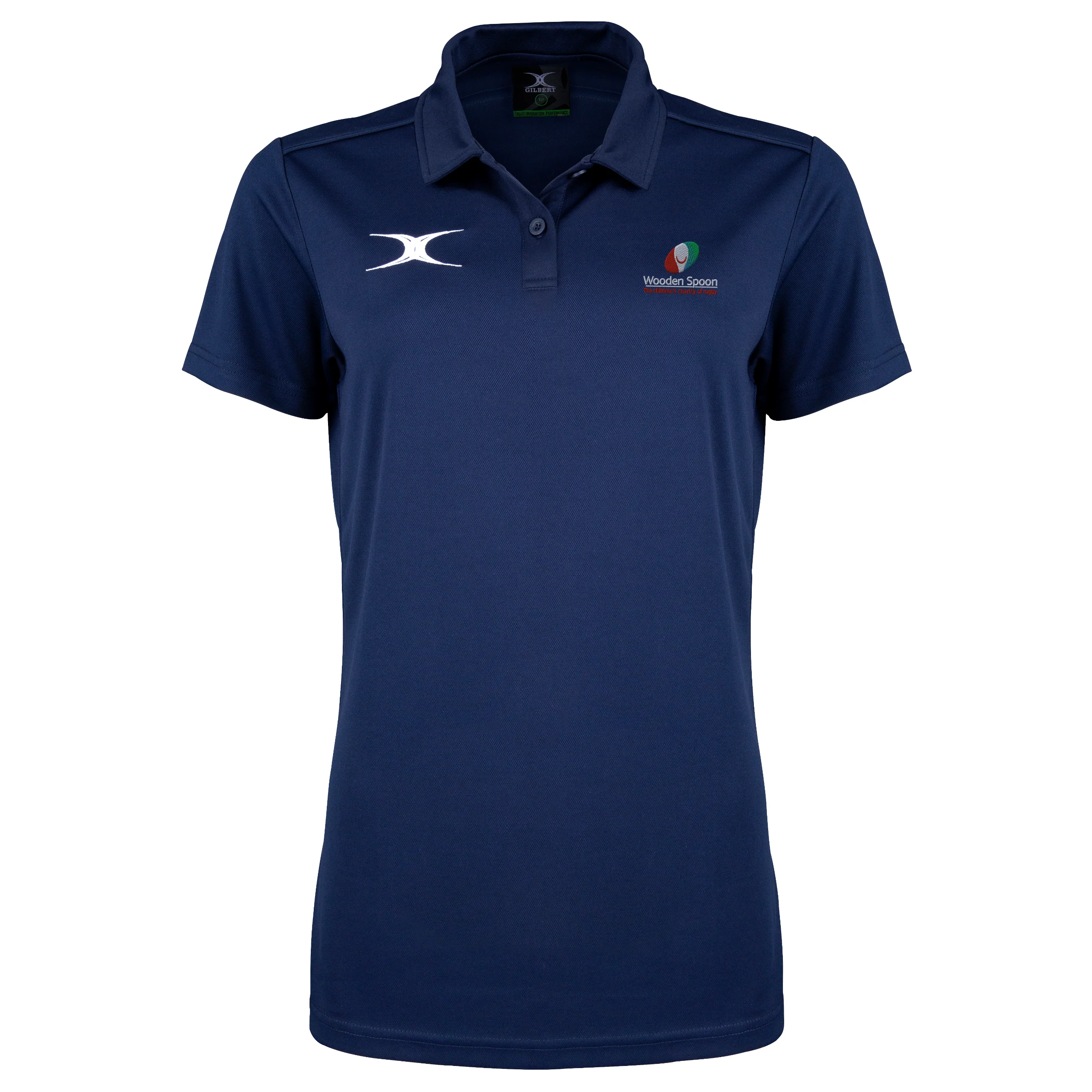 Wooden Spoon Senior's Dark Navy Photon II S/S Polo Shirt