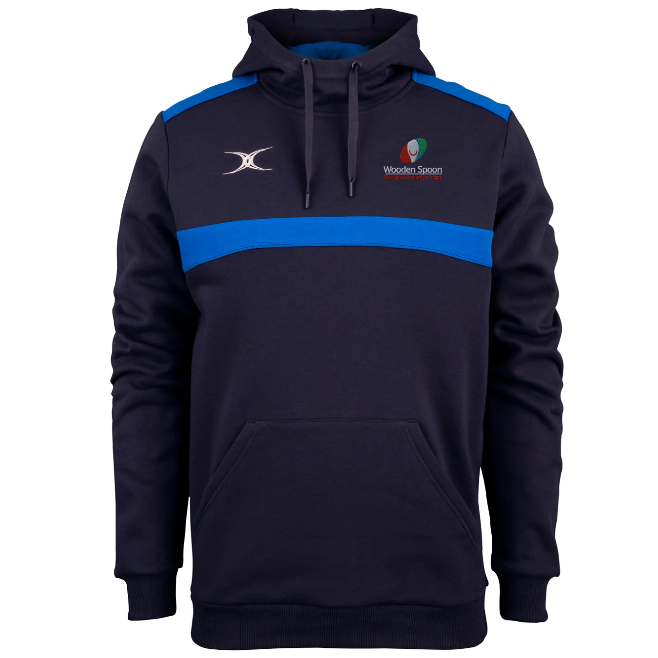 Wooden Spoon Senior's Dark Navy / Royal Photon Mens Hoodie
