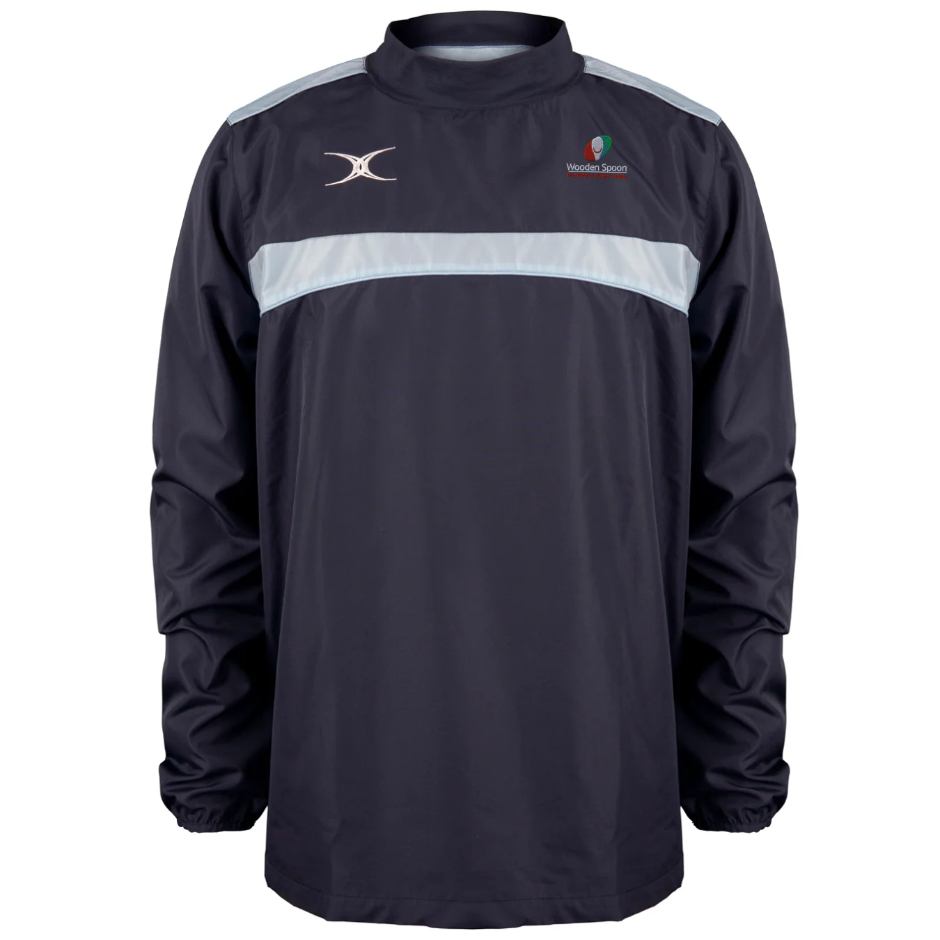 Wooden Spoon Senior's Dark Navy / Sky Photon Mens Warm Up Jacket