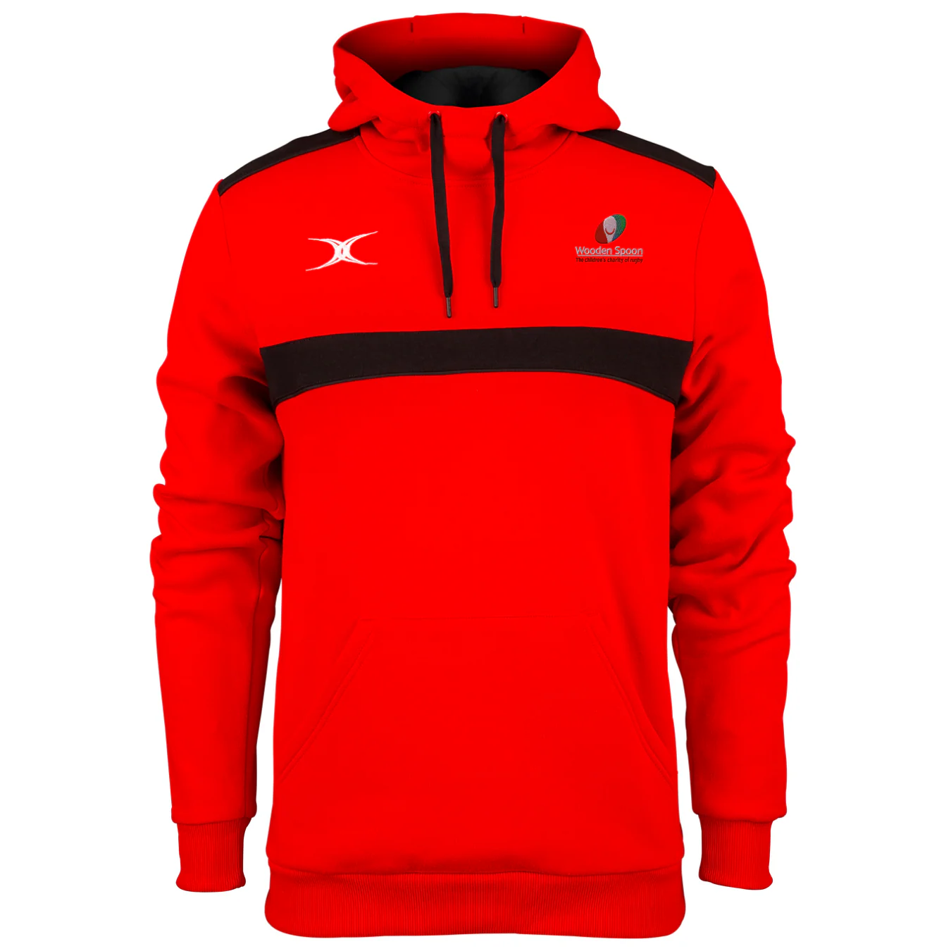 Wooden Spoon Senior's Red / Black Photon Mens Hoodie