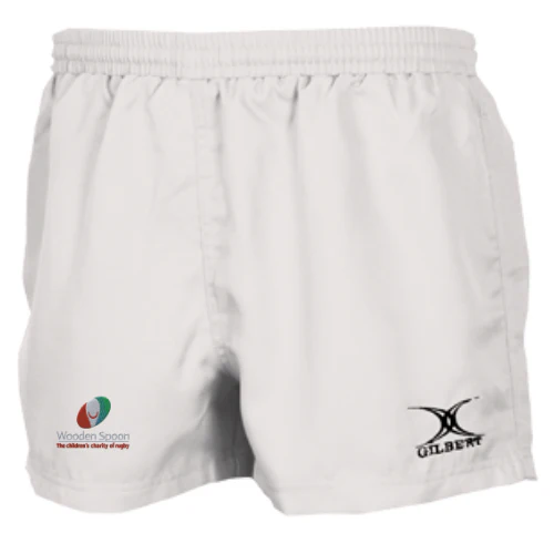 Wooden Spoon Senior's White Saracen V3 Match Shorts
